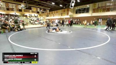 105 lbs Round 2 - Marcus Melendrez, SoCal Hammers Wc vs Brandon Stewart, Poway