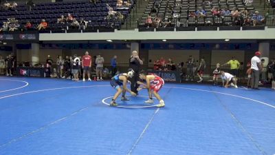 120 lbs Cons. Sub-quarters - Sam Ward, Columbia City Wrestling Club vs Gabriel Beyer, Team Nazar Training Center