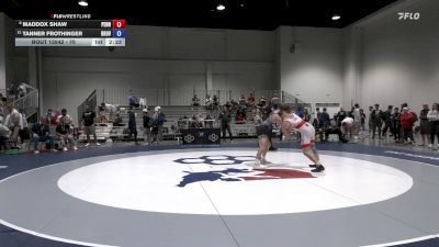 70 lbs Cons. Round 6 - Maddox Shaw, Pennsylvania vs Tanner Frothinger, Brunson UVRTC