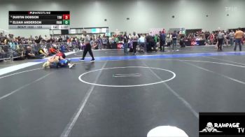 150 lbs Champ. Round 1 - Elijah Anderson, De Soto Kids vs Dustin Dobson, The Best Wrestler