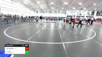 130 lbs Round Of 32 - Ben Walton, Goffstown NH vs Norman Trott, Iron Faith WC