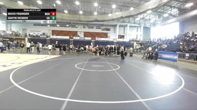 190 lbs Round 1 (3 Team) - Gavyn Vicente, Long Beach Sr vs Maxx Fesinger, West Genesee Sr HS