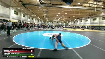 138 lbs 3rd Place Match - Parker Graveman, Spearfish vs Kyler Schalesky, Hettinger