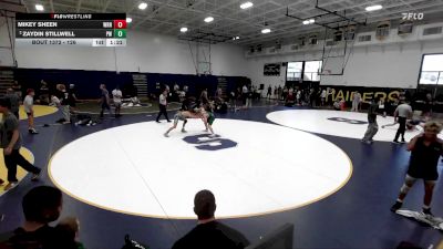 126 lbs Champ. Round 3 - Mikey Sheen, Clovis High vs Zaydin Stillwell, Poway Wrestling