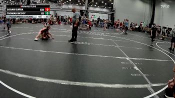 80 lbs Placement (4 Team) - Logan Burba, U2 Upstate Uprising vs Thomas Mccoy, New England Gold