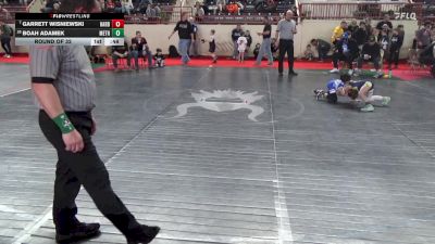 55_B lbs Round Of 32 - Garrett Wisniewski, Harborcreek vs Boah Adamek, Methacton