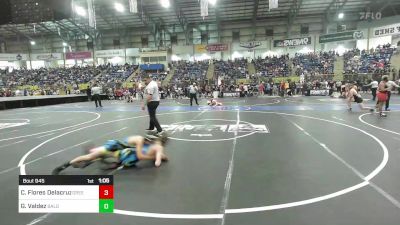105 lbs Round Of 32 - Carlos Flores Delacruz, Greeley United vs Gabriel Valdez, Bald Eagle WC