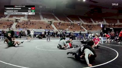 144-D2 Quarterfinal - Daniel Preciado, Canyon View High School vs Fabian Gutierrez, Barry Goldwater High School