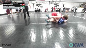 132 lbs Round Of 16 - Carter Jackson, Team Tulsa Wrestling Club vs Gabriel Panhofer, Team Tulsa Wrestling Club