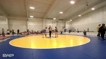 126 lbs Rr Rnd 3 - Abby Tabor, Sand Springs JH Girls vs Reagan Doyle, Stillwater Lady Pioneers JH