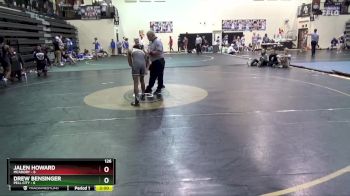 126 lbs Round 2 (10 Team) - Drew Bensinger, Pell City vs Jalen Howard, Mcadory