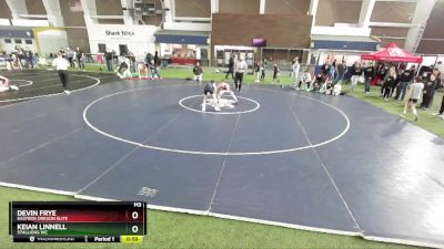 75 lbs Cons. Round 5 - Keian Linnell, Stallions WC vs Devin Frye, Eastern Oregon Elite