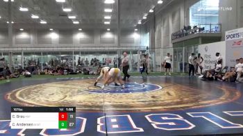 167 lbs Final - Caleb Grau, King Select Platium vs Cougar Andersen, Team Shutt Greco