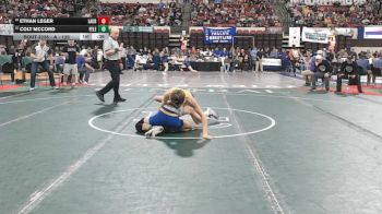 A - 126 lbs Cons. Round 2 - Colt McCord, Fergus (Lewistown) vs Ethan Leger, Laurel