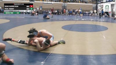 133 lbs Consi Of 8 #1 - Sean Garretson, Unrostered NAPS vs Paul Kenny, Unrostered