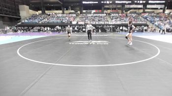 105 lbs Cons. Semi - Keira Leyva, Great Bend HS vs Lainie Galvan, Basehor-Linwood HS