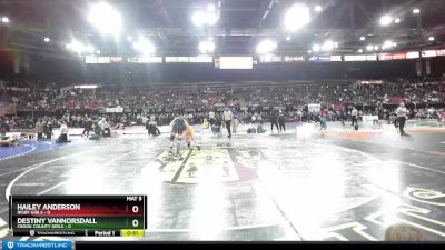 138G Cons. Round 3 - Hailey Anderson, Rigby Girls vs Destiny Vannorsdall, Crook County Girls