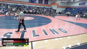 125 lbs 1st Place Match - Jalen Dunson, Wisconsin-Whitewater vs Izzy Balsiger, Wisconsin-Eau Claire