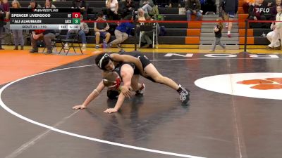 110 lbs Semifinal - Spencer Livergood, North Tonawanda vs Ali Alhumaidi, Lackawanna