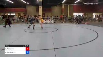 72 kg Consi Of 8 #2 - Autumn Perez, Oregon vs Jessica Kemgne, New York City RTC