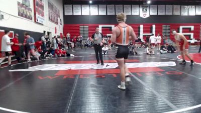 190 lbs Round 5 (12 Team) - Hunter Bell, Homedale vs Titus Finley, Buhl High School