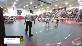 138 lbs Cons. Semi - Vahagn Ghazaryan, Burbank vs Viviano Gutierrez, Northview