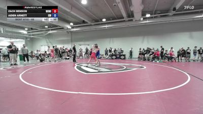 65 lbs Cons. Round 7 - Zach Benson, Western Colorado Wrestling Club vs Aiden Arnett, Izzy Style Wrestling