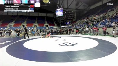 130 lbs Quarters - Taina McGowan, NJ vs Emma Chacon, AZ