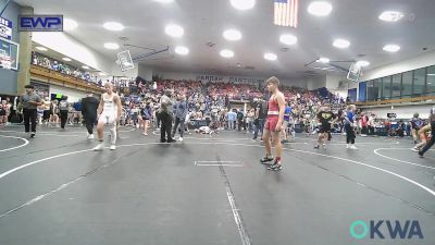 140 lbs Quarterfinal - Anthony Drain, Mustang Bronco Wrestling Club vs Cooper Willard, D3 Wrestling Cluib