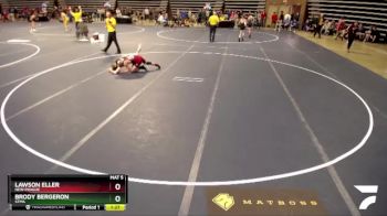 121 Championship Bracket Champ. Round 3 - Lawson Eller, New Prague vs Brody Bergeron, STMA