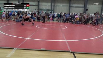 152 lbs Consi Of 8 #2 - Vincent Moyer, Linden vs Logan Troyer, Mifflintown