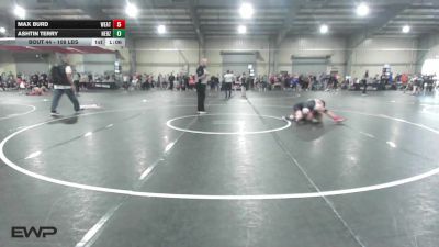 108 lbs Round Of 32 - Max Burd, Weatherford Youth Wrestling vs Ashtin Terry, Nebraska Boyz