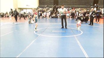 55 lbs Rr Rnd 3 - Laurel Arnott, NewWhale Teel - Girls vs Lucy Milgrim, MGW Black Widows - Girls