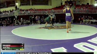 215 lbs Round 1 (16 Team) - Ryan Boehle, Grand Island vs Isaiah Vela, Lincoln Southwest