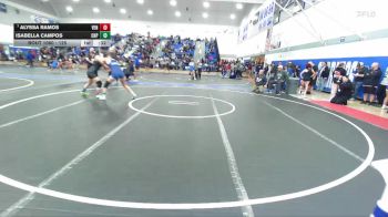 125 lbs Cons. Round 5 - Isabella Campos, Chaparral vs Alyssa Ramos, Ventura