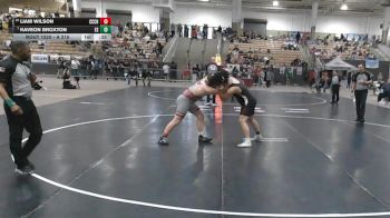 A 215 lbs Cons. Round 1 - Kaveon Broxton, East Robertson High School vs Liam Wilson, Cheatham Co. Central High School