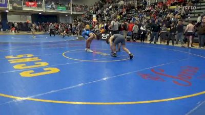 145 lbs Quarterfinal - Gabe Dorman, Rambler WC vs Carmine Battaglia, Screaming Eagles