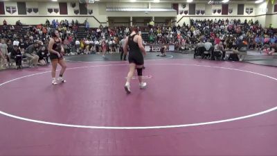 JV-21 lbs Quarterfinal - Maci Bruce, Prairie, Cedar Rapids vs CiCi Mullen, Linn-Mar