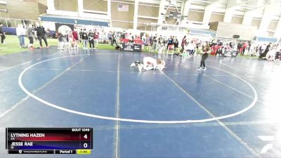 106 lbs Champ. Round 2 - Lytning Hazen, CA vs Jesse Rae, ID