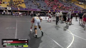 157 lbs Placement Matches (16 Team) - Jude Swisher, Pennsylvania vs Jared Hill, Wyoming