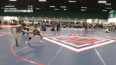138 lbs Round Of 128 - Austin Ellis, UT vs Jack Campbell, PA