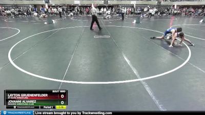 112 lbs Cons. Round 4 - Jovanni Alvarez, Ringers Wrestling Club vs Layton Gruenenfelder, RT Elite Wrestling