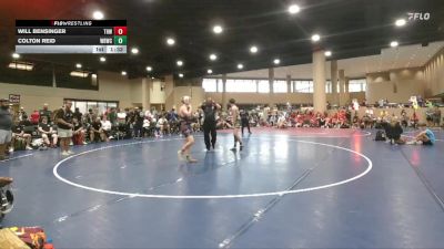 138 lbs Round 5 (6 Team) - Will Bensinger, Tough House WC vs Colton Reid, White Buffalo Wrestling Academy