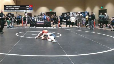 74 lbs Cons. Sub-semis - Vincent Ciampoli, Young Guns vs Salvatore Rizzo, Grit