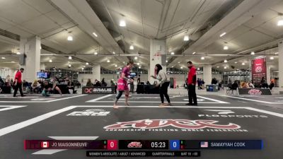 Samayyah Cook vs Jo Maisonneuve 2026 ADCC Toronto Open