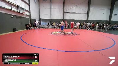 160 lbs Cons. Semi - Rusty Johnson, Elma Wrestling Club vs Adam Bayne, NWWC