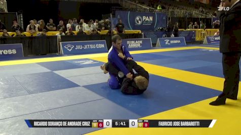 Fabricio Jose Barbarotti vs Ricardo Soranço De Andrade Cruz 2026 Pan Jiu Jitsu IBJJF Championship