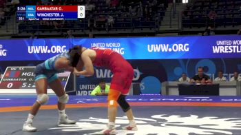 55 kg 1/8 Final - Otgonjargal Ganbaatar, Mongolia vs Jacarra Gwenisha Winchester, United States