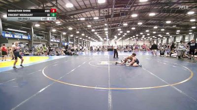 100 lbs Rr Rnd 3 - Reece Clark, All American Wrestling Club - MS vs Chase Miller-Smith, OHIO GOLD - MS