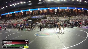 1A 150 lbs Champ. Round 1 - Leo Tiannoi, Boca Ciega School vs Jean Benavidez, Mckeel Academy